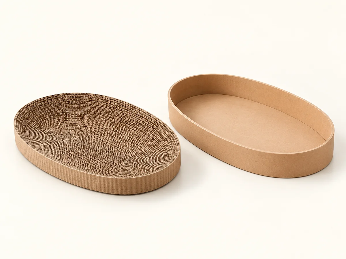 Replaceable-Core Scratch Bed — tray and insert